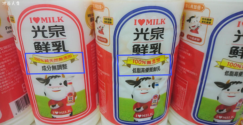 [減醣知識+] 原來喝錯了！低脂鮮奶 vs.全脂鮮奶  破解大迷思 全脂牛奶才不胖 @蔣妮の冰斗人生