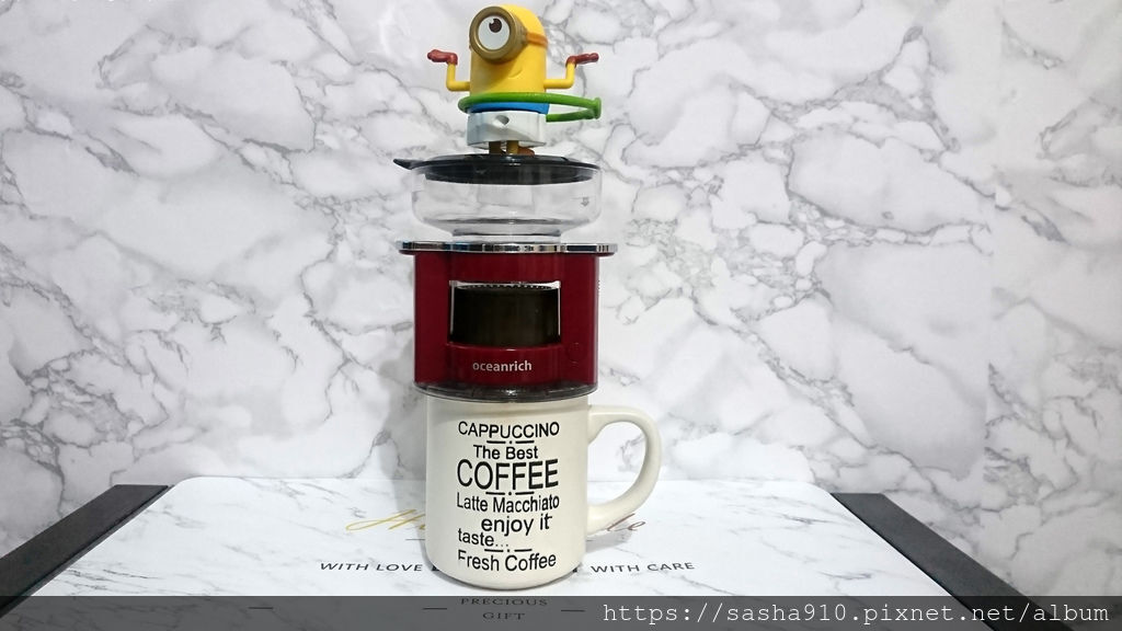 【Oceanrich歐新力奇】3分鐘自動煮出香濃咖啡 可攜帶 智慧旋轉咖啡機 @蔣妮の冰斗人生